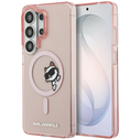 Karl Lagerfeld IML Peekaboo Choupette MagSafe Samsung Galaxy S26 Ultra pink