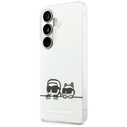 Karl Lagerfeld IML Peekaboo Karl&Choupette MagSafe Samsung Galaxy S26 clear