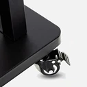 Techly 105575 (ICA-TR30) Mobile TV Floor Stand for LED/LCD/PDP 55-100", 150 kg, with AV Shelf