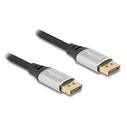 Καλώδιο DisplayPort Delock 2.1 80633, 16K/60Hz, 40 Gbps, 1m, Μαύρο