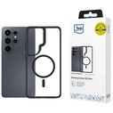 3MK Satin Armor MagCase Samsung Galaxy S26 Ultra clear-black