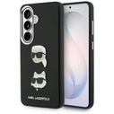 Karl Lagerfeld Saffiano Double Heads Metal Samsung Galaxy S26 black