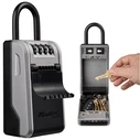 Master Lock 5480EURD Select Access Combination Key Safe with Shackle (Metal) 7.6 x 4.3 x 19.6 cm