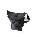 Campus Waist/Thigh Moto Bag - Black