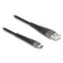 Delock USB 2.0 Cable USB-C male - USB-A 60W Μαύρο 3m 81123