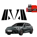 GrizzGlass BodyShield Black pillar film for Cupra Leon Sportstourer (2024-2025) [8in1]