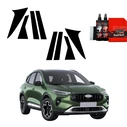 GrizzGlass BodyShield Black pillar film for Ford Kuga Active Facelift (2024-2025) [8in1]