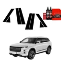 GrizzGlass BodyShield Black pillar film for Jaecoo J7 (2024-2025) [8in1]