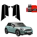 GrizzGlass BodyShield Black pillar film for Mini Cooper S (2023-2025) [8in1]