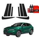 GrizzGlass BodyShield Carbon pillar film for Alfa Romeo Tonale (2022-2025) [8in1]
