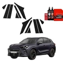 GrizzGlass BodyShield Carbon pillar film for Cupra Terramar (2024-2025) [12in1]