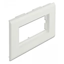 Bάση πρίζας DeLOCK moduleς Easy 45 81316, 130 x 80 mm, λευκό