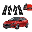 GrizzGlass BodyShield Carbon pillar film for Hyundai i30 Hatchback (2020-2025) [10in1]