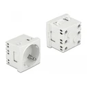 Module πρίζας ρεύματος DeLOCK Easy 45 81324, 45°, 45x45mm, 10τμχ