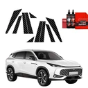 GrizzGlass BodyShield Carbon pillar film for MG HS (2024-2025) [10in1]