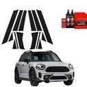 GrizzGlass BodyShield Carbon pillar film for Mini Countryman (2023-2025) [14in1]