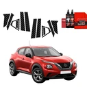 GrizzGlass BodyShield Carbon pillar film for Nissan Juke Facelift (2024-2025) [10in1]