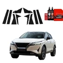 GrizzGlass BodyShield Carbon pillar film for Nissan Qashqai 3 (2021-2024) [10in1]
