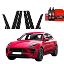 GrizzGlass BodyShield Carbon pillar film for Porsche Macan GTS (2021-2024) [8in1]