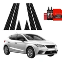 GrizzGlass BodyShield Carbon pillar film for Seat Ibiza (2021-2025) [6in1]