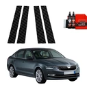 GrizzGlass BodyShield Carbon pillar film for Skoda Octavia 3 (2017-2020) [4in1]
