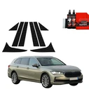 GrizzGlass BodyShield Carbon pillar film for Skoda Superb 4 Combi (2024-2025) [8in1]