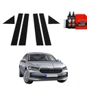 GrizzGlass BodyShield Carbon pillar film for Skoda Superb 4 Liftback (2024-2025) [6in1]