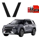 GrizzGlass BodyShield Carbon pillar film for SsangYong Torres (2024-2025) [2in1]