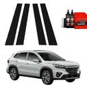 GrizzGlass BodyShield Carbon pillar film for Suzuki S-Cross (2021-2025) [4in1]