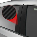 GrizzGlass BodyShield Carbon pillar film for Volkswagen VW Tiguan 3 (2024-2025) [4in1]