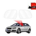 GrizzGlass ZeroDrop Rain-repellent mirror film for Audi A3 8P (2008-2013)