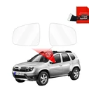 GrizzGlass ZeroDrop Rain-repellent mirror film for Dacia Duster (2013-2017)
