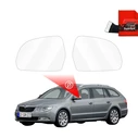 GrizzGlass ZeroDrop Rain-repellent mirror film for Skoda Superb 2 (2008-2015)
