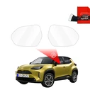 GrizzGlass ZeroDrop Rain-repellent mirror film for Toyota Yaris Cross (2020-2025)