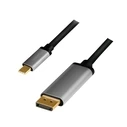 Καλώδιο Logilink Usb-C To Dp , 4k 60hz, Alu, 1.8m