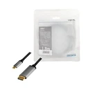 Καλώδιο Logilink Usb-C To Dp , 4k 60hz, Alu, 1.8m