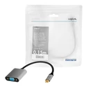 Αντάπτορας Logilink Usb-C To Vga 1080p, Alu, 0.15m
