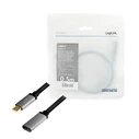 Καλώδιο Logilink Usb-C M/F , 4k/60hz , Alu, 0.5m