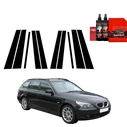 GrizzGlass BodyShield Black pillar film for BMW 5 E61 Kombi PreLCI (2003-2007) [10in1]