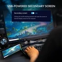 Lian Li 8.8" Universal Screen Black - For Any PC - ARGB Frame - Display Panel - LCD Mini Monitor