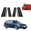 GrizzGlass BodyShield Carbon pillar film for BMW 5 E61 Kombi LCI (2007-2010) [10in1]