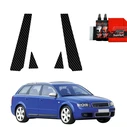 GrizzGlass BodyShield Carbon pillar film for Volvo S60 3 Sedan 4D (2019-2024) [4in1]