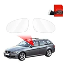 GrizzGlass ZeroDrop Rain-repellent mirror film for BMW 3 E91 Kombi LCI (2008-2012)