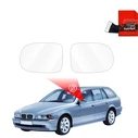 GrizzGlass ZeroDrop Rain-repellent mirror film for BMW 5 E39 Kombi (1995-2003)