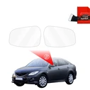 GrizzGlass ZeroDrop Rain-repellent mirror film for Mazda 6 2 Sedan 4D (2010-2013)