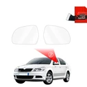 GrizzGlass ZeroDrop Rain-repellent mirror film for Skoda Octavia 2 Sedan Facelifting (2008-2013)