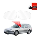 GrizzGlass ZeroDrop Rain-repellent mirror film for Volkswagen Golf 4 Variant (1997-2003)