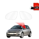 GrizzGlass ZeroDrop Rain-repellent mirror film for Volkswagen Golf 7 Hatchback 3D (2012-2020)