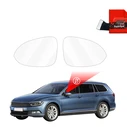 GrizzGlass ZeroDrop Rain-repellent mirror film for Volkswagen Passat B8 Variant (2014-2023)