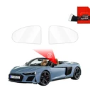 GrizzGlass ZeroDrop Rain-repellent mirror film for Audi R8 Spyder (2018-2021)